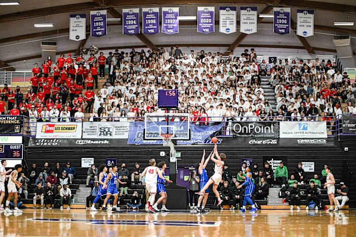 Lincoln Gresham 6A Oregon boys basketball quarterfinal Naji Saker -84